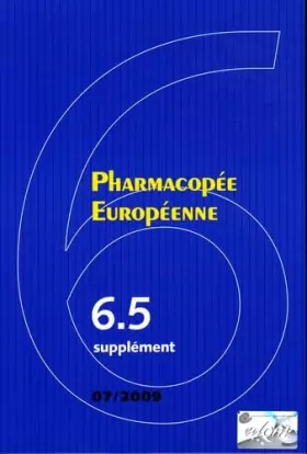 Couverture du produit · Euro Pharm Supplement 65 6th ed