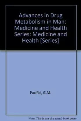 Couverture du produit · Advances in Drug Metabolism in Man