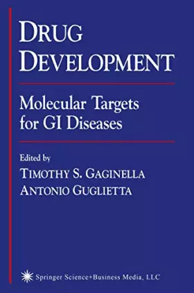 Couverture du produit · Drug Development: Molecular Targets for GI Diseases