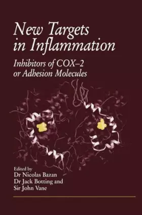 Couverture du produit · New Targets in Inflammation: Inhibitors of COX-2 or Adhesion Molecules