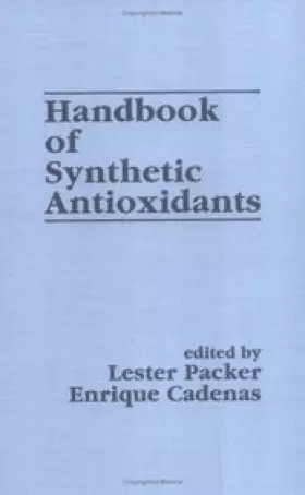 Couverture du produit · Handbook Of Synthetic Antioxidants