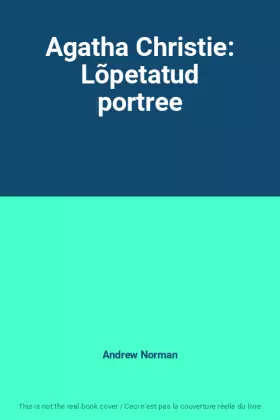 Couverture du produit · Agatha Christie: Lõpetatud portree