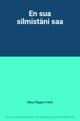 Couverture du produit · En sua silmistäni saa