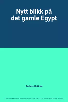 Couverture du produit · Nytt blikk på det gamle Egypt