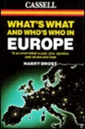 Couverture du produit · The Cassell Encyclopedia of 20th Century European Affairs