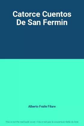 Couverture du produit · Catorce Cuentos De San Fermin