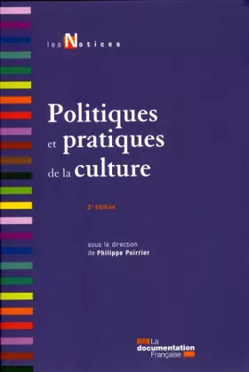 Couverture du produit · Politiques et pratiques de la culture
