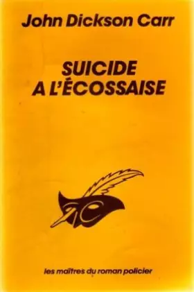 Couverture du produit · Suicide à l'écossaise