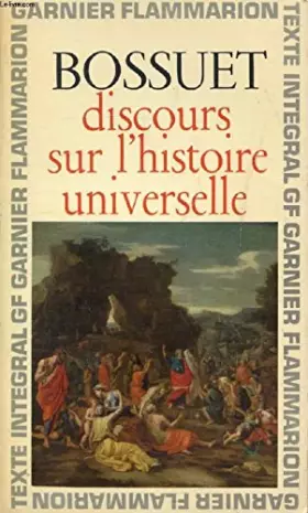 Couverture du produit · Discours sur L'Histoire Universelle.