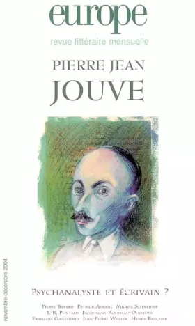 Couverture du produit · Europe, N° 907-908 : Pierre Jean Jouve