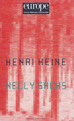 Couverture du produit · HENRI HEINE NELLY SACHS N 1036-1037