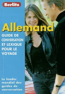 Couverture du produit · Guide de conversation et lexique pour le voyage : Allemand