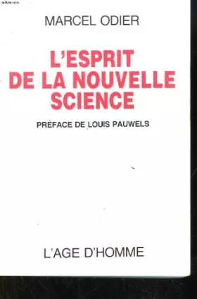Couverture du produit · L'esprit de la nouvelle science