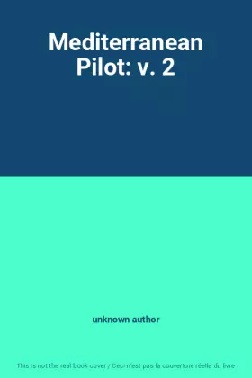 Couverture du produit · Mediterranean Pilot: v. 2
