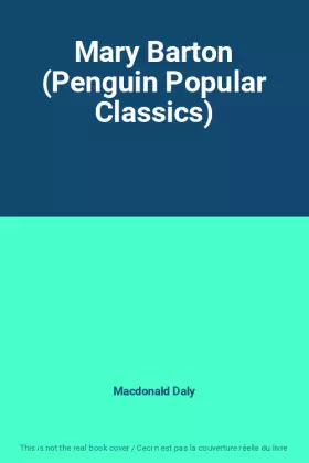 Couverture du produit · Mary Barton (Penguin Popular Classics)