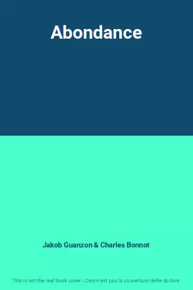 Couverture du produit · Abondance