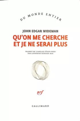 Couverture du produit · Qu'on me cherche et je ne serai plus