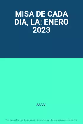 Couverture du produit · MISA DE CADA DIA, LA: ENERO 2023
