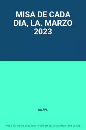 Couverture du produit · MISA DE CADA DIA, LA. MARZO 2023