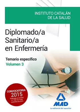 Couverture du produit · Diplomado/a Sanitario/a en Enfermería del Instituto Catalán de la Salud.: 3