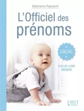Couverture du produit · L'Officiel des prénoms - Garçons