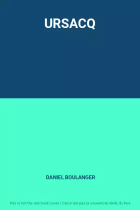 Couverture du produit · URSACQ