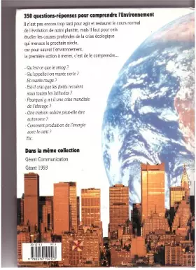 Couverture du produit · Géant environnement : Le livre des 10-15 ans