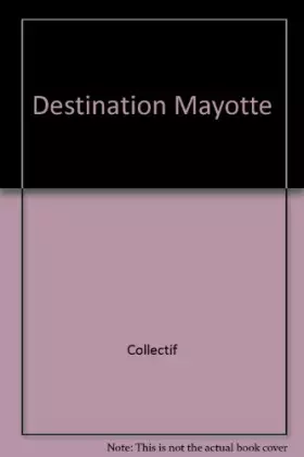Couverture du produit · Destination Mayotte