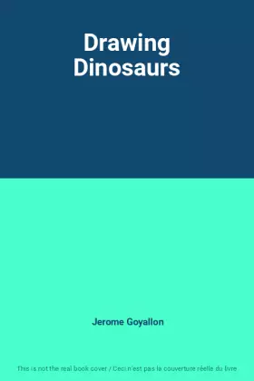 Couverture du produit · Drawing Dinosaurs