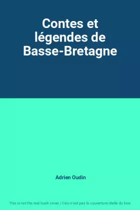 Couverture du produit · Contes et légendes de Basse-Bretagne