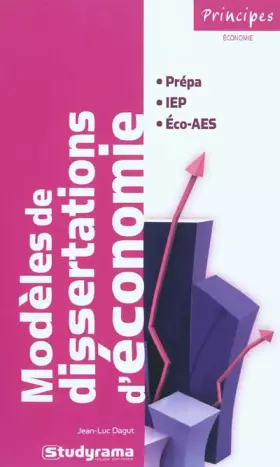 Couverture du produit · Modèles de disertations d'économie