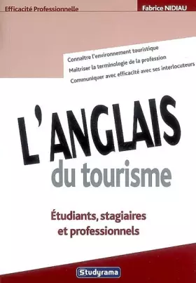 Couverture du produit · L'anglais du tourisme