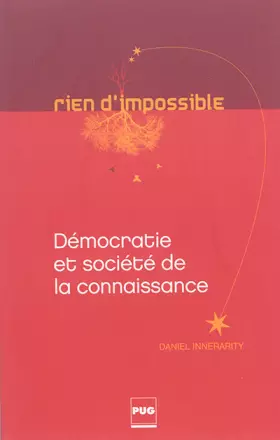 Couverture du produit · Démocratie et société de la connaissance