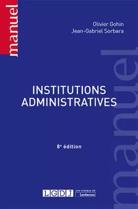 Couverture du produit · Institutions administratives (2019)