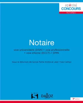Couverture du produit · Notaire 3ed