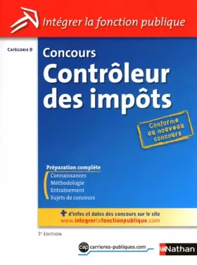 Couverture du produit · Concours Contrôleur des impôts