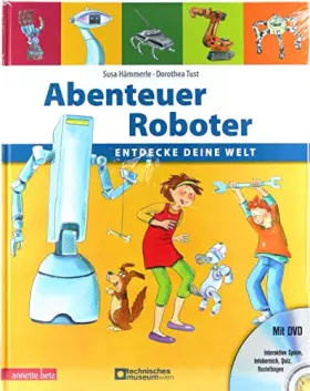 Couverture du produit · Abenteuer Roboter (mit DVD): Entdecke deine Welt