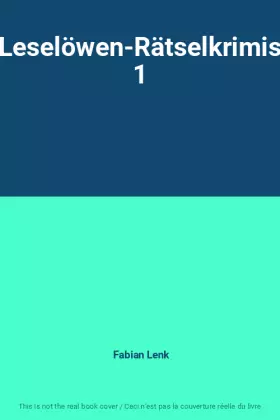 Couverture du produit · Leselöwen-Rätselkrimis 1