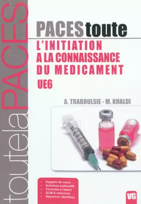 Couverture du produit · L'initiation à la connaissance du médicament UE6