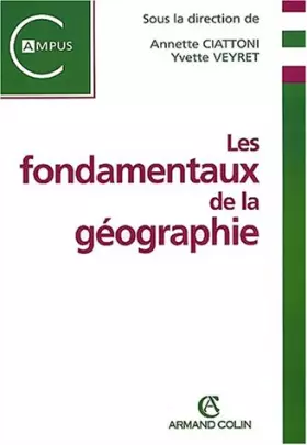 Couverture du produit · Les fondamentaux de la géographie