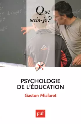 Couverture du produit · Psychologie de l'éducation