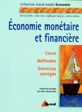 Couverture du produit · Economie monétaire et financière