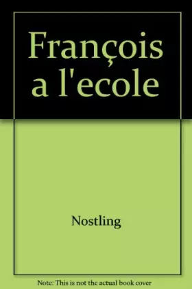 Couverture du produit · François a l'ecole