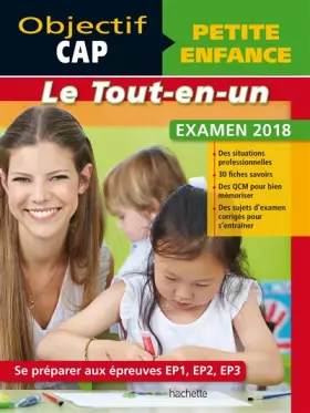 Couverture du produit · Objectif CAP Petite enfance - Réussir le CAP Petite enfance