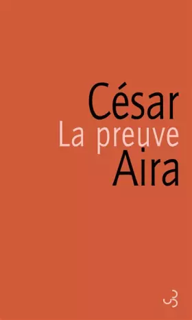 Couverture du produit · La preuve