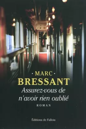 Couverture du produit · Assurez-vous de n'avoir rien oublié