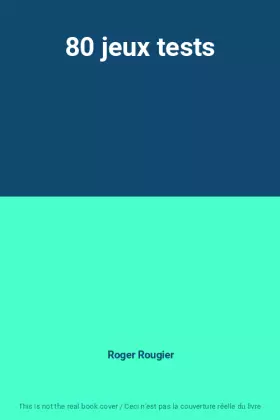 Couverture du produit · 80 jeux tests