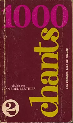 Couverture du produit · 1000 chants / Mille chants (Tome 2)