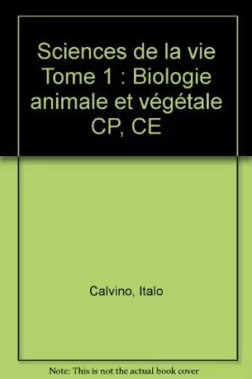Couverture du produit · SCIENCES DE LA VIE T1    (Ancienne Edition)