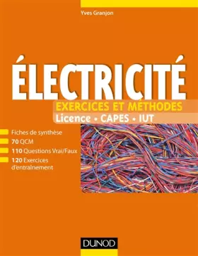 Couverture du produit · Electricité: Exercices et méthodes